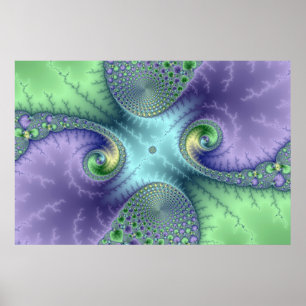 Loops de Fruticultura - Poster Fractal
