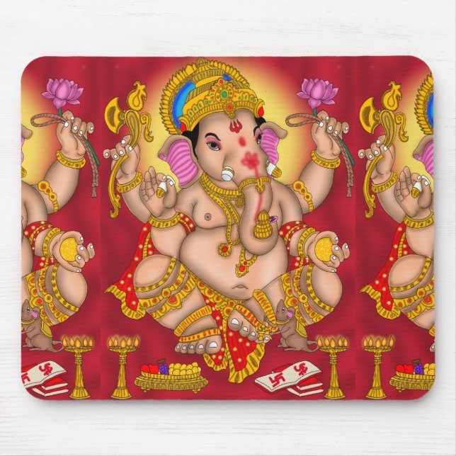 Lord Ganesha Mouse Pad (Frente)