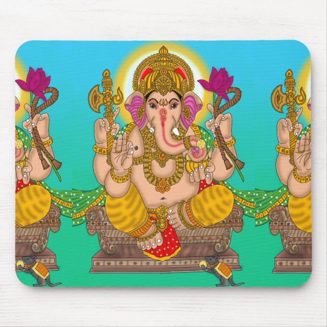 Lord Ganesha Mouse Pad (Frente)