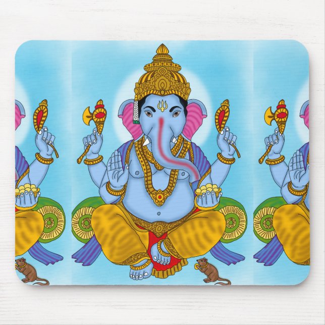 Lord Ganesha Mouse Pad (Frente)