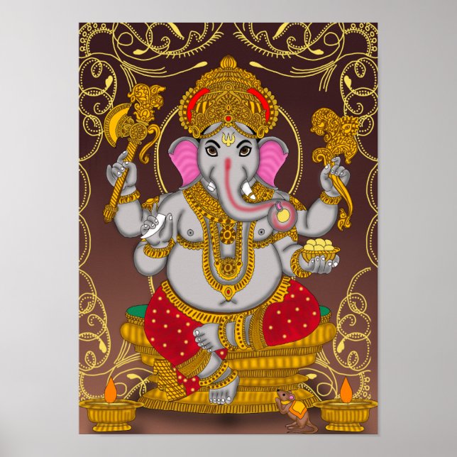 Lord Ganesha Poster (Frente)