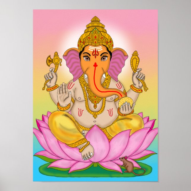 Lord Ganesha Poster (Frente)