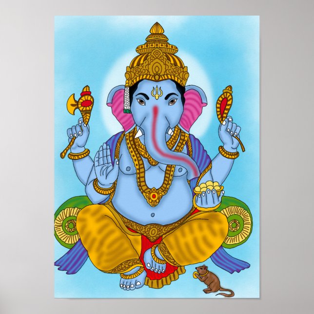 Lord Ganesha Poster (Frente)