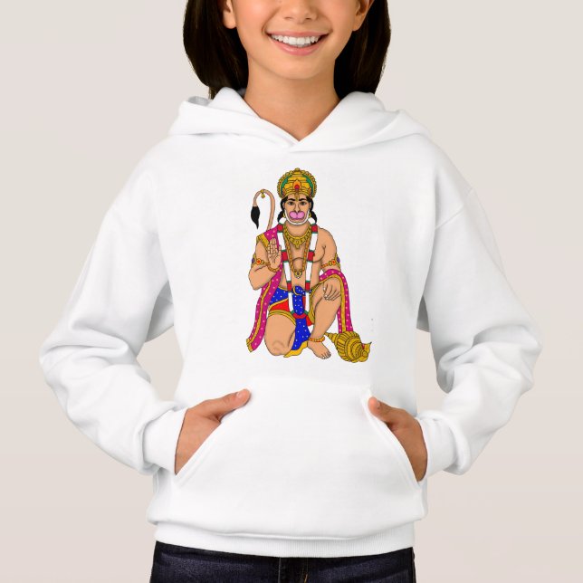 Lord Hanuman Hoodie (Frente)