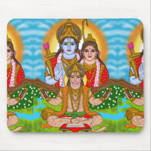 Lord Hanuman Mouse Pad