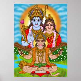 Lord Hanuman Poster