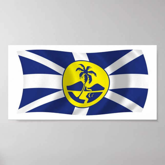 Lord Howe Island Flag Poster Impressão (Frente)