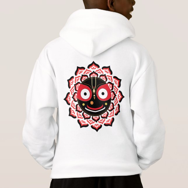 Lord Jagannath Face Chakra Hindu Deity (Verso)