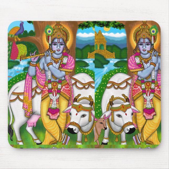 Lord Krishna Mousepad (Frente)