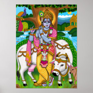 Lord Krishna Poster