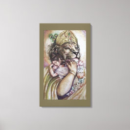 Lord Narasimha - Canvas