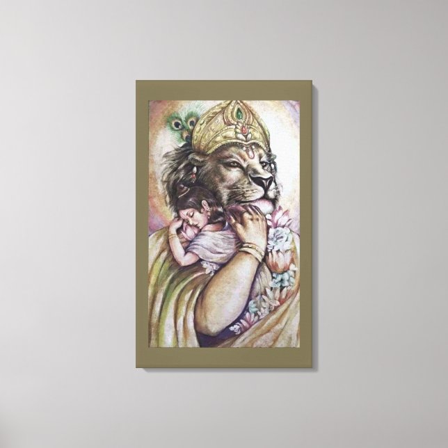 Lord Narasimha - Canvas (Frente)