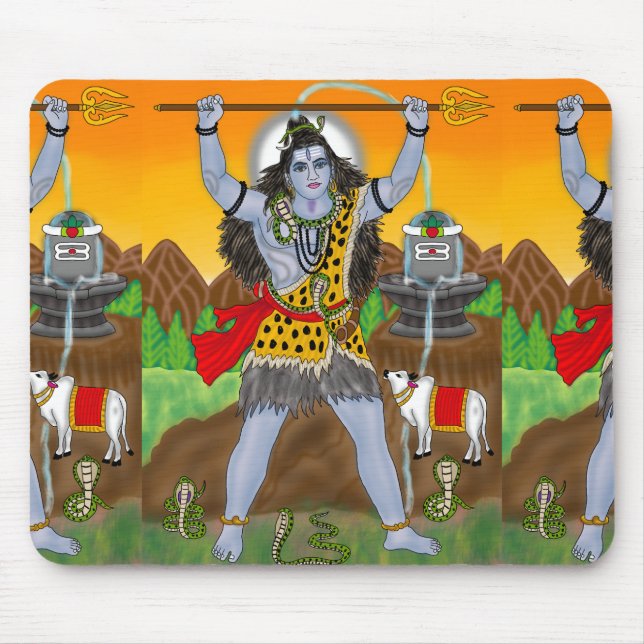 Lord Shiva Mouse Pad (Frente)