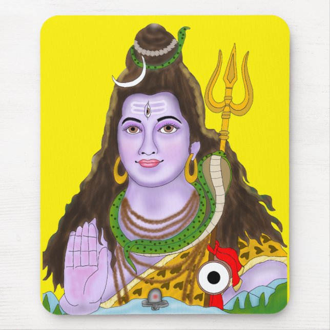 Lord Shiva Mouse Pad (Frente)