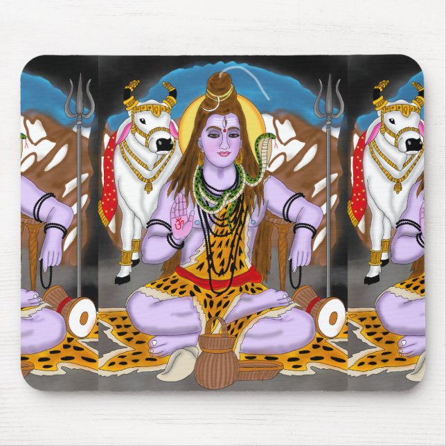 Lord Shiva Mouse Pad (Frente)
