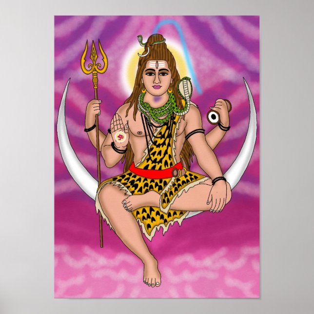 Lord Shiva Poster (Frente)