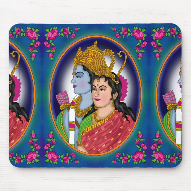 Lord SitaRam Mouse Pad (Frente)