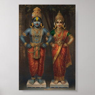 Lord Vitthal e Rakhumai Devi Poster