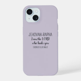 Lord Who Heals Light Purple Simple Christian