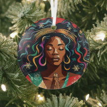 Lorde Bless e Mantenha-a no Natal, mulher negra