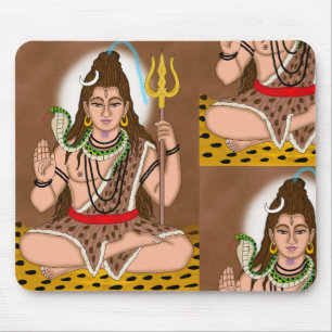 Lorde Shiva Mouse Pad