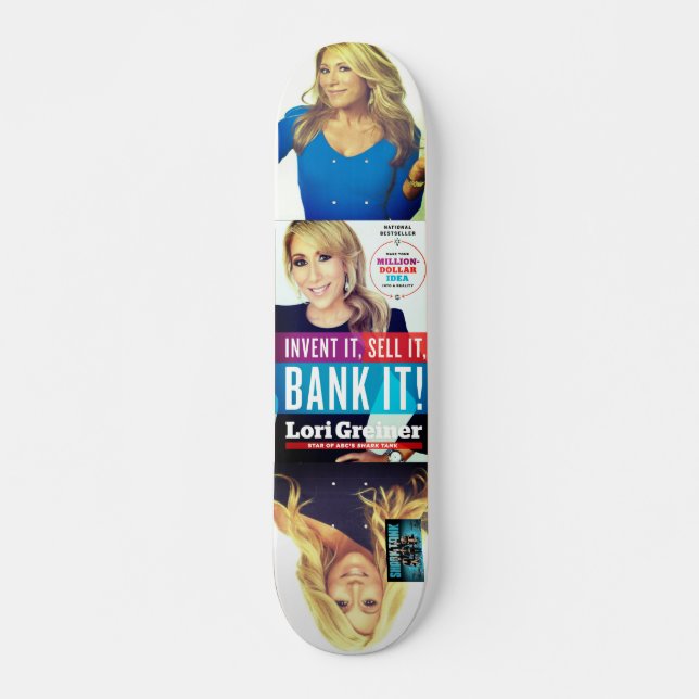 LORI SO HOT 7, 3/4", skateboard Deck (Frente)