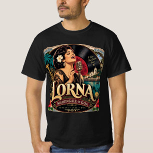 Lorna Cordeiro — Rouxinol de Goa Camiseta