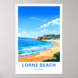 Lorne Beach, Viagem Impressão