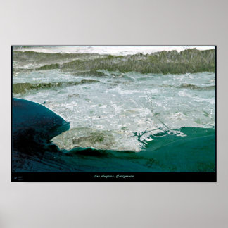 Los Angeles, CA Perspective I mapa de impressão po