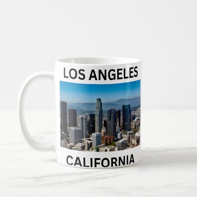 Los Angeles, caneca de café da Califórnia (Esquerda)