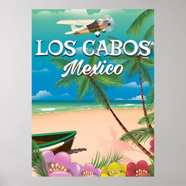 Los Cabos Mexico Beach poster (Frente)