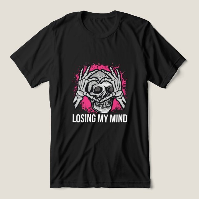 Losing My Mind Skull Graphic (Design frontal)