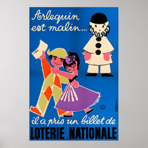 Loteria Nacional Francesa - Impressões de Cartazes