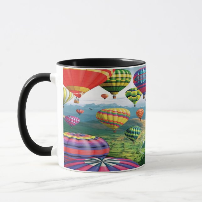 Lotes da caneca dos balões de ar quente (Esquerda)