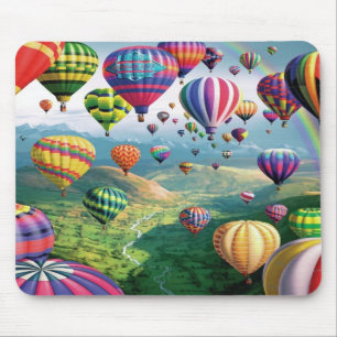 Lotes de balões de ar quente Mousepad