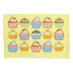 Lotsa Cupcakes Bonitos Filhos em Branco