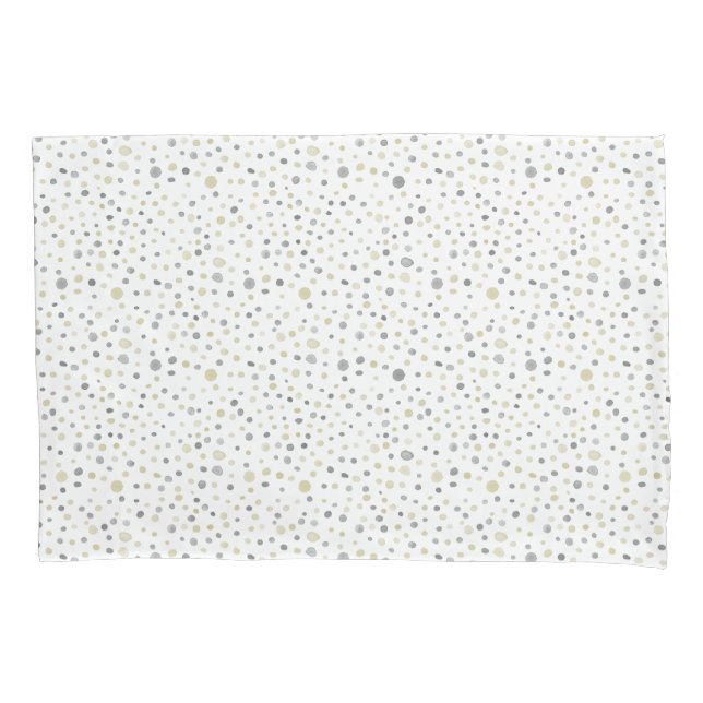 Lottie Confetti Watercolor Dots Pillowcase (Frente)