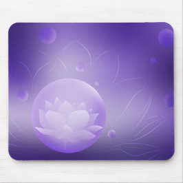 Lotus Bloom Mouse Pad