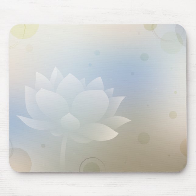 Lotus Bloom Mouse Pad (Frente)
