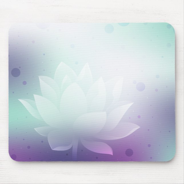 Lotus Bloom Mouse Pad (Frente)