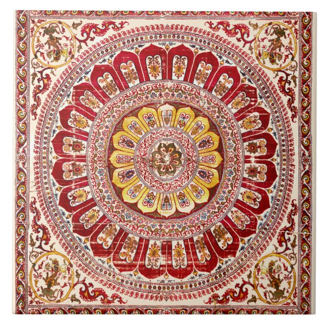 Lotus Blossom Petal da Índia Antiga (Frente)