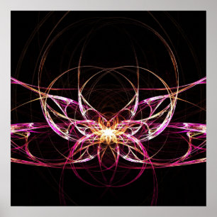Lótus cor-de-rosa - poster
