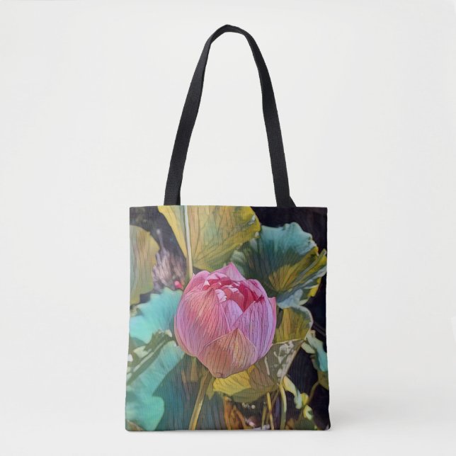 'Lotus Delight' - Tote Bag (Frente)