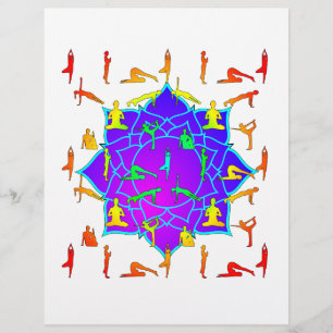 Lotus Flower Com Yoga Poses