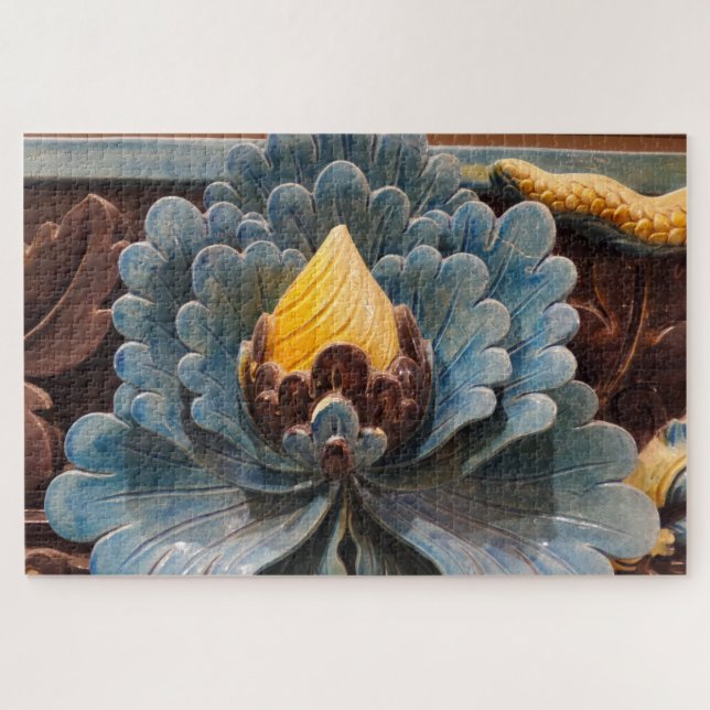 Lotus Flower Jigsera Quebra-cabeça (Horizontal)