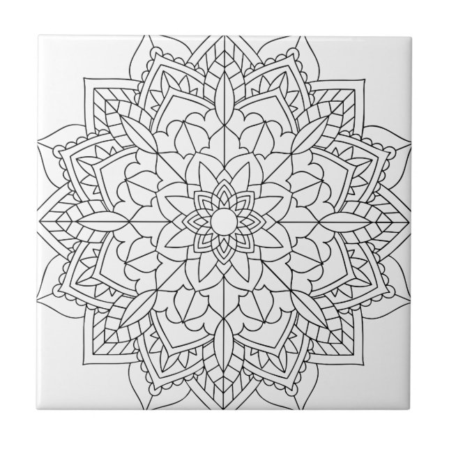 Lotus Flower Mandala (Frente)