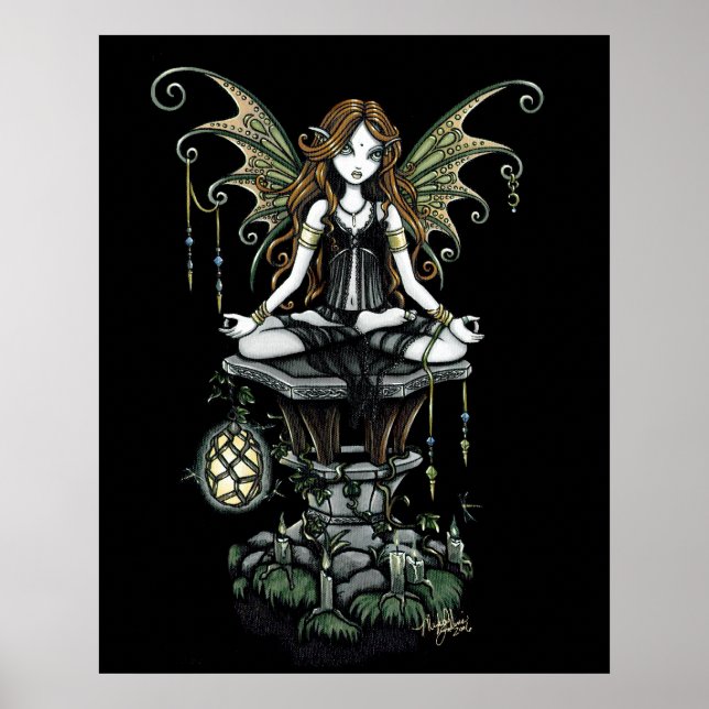 Lotus Nature Fairy Poster (Frente)