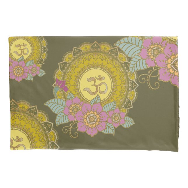 Lotus Of The OM - Pillowcase (Frente)