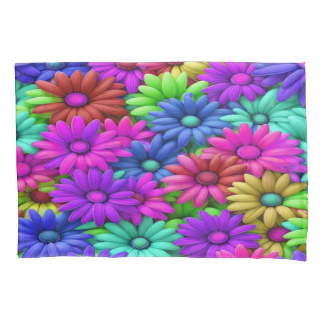 Louca margarida nº 10 - Pillowcase (Frente-Esquerda)