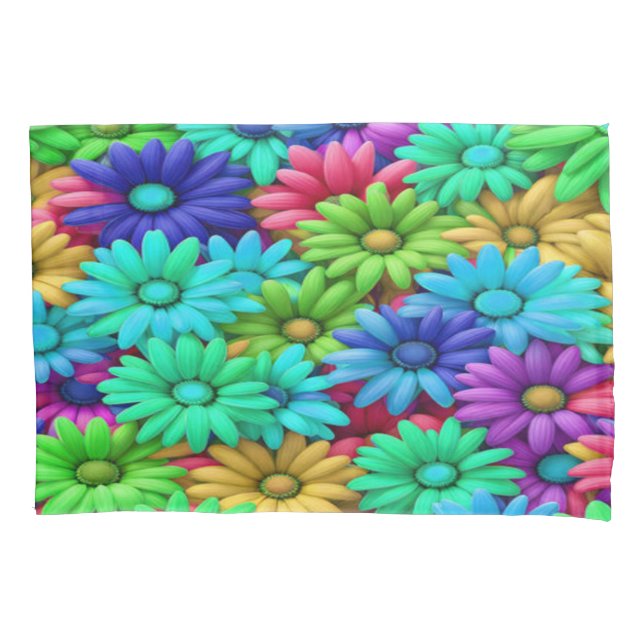 Louca margarida nº 9 - Pillowcase (Frente-Esquerda)